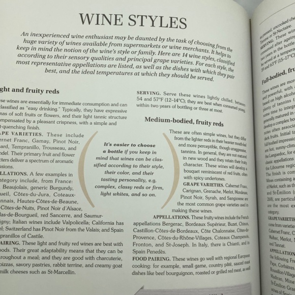 Larousse Wine 2011 First Edition Hardcover Coffee Table Book - Picture 9 of 11